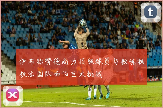 伊布称赞德尚为顶级球员与教练执教法国队面临巨大挑战